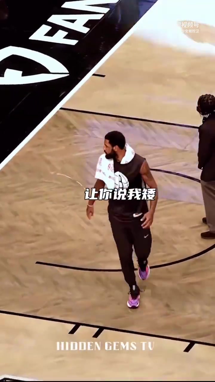 你不對勁！原來歐文一心想著要隔扣杜蘭特，并將其撂倒在地